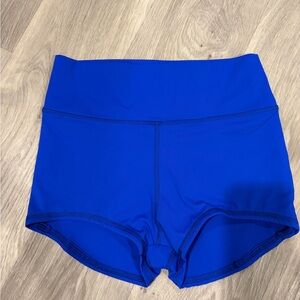 Everyday Blue High-Waisted Shorts